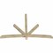 Ekena Millwork Alberta Rough Sawn Timber Gable Bracket, Douglas Fir, 96"W x 64"H x 4"D x 4"F, 16/12 Pitch GBW096X64X0404ALB00RDF - alternate 5